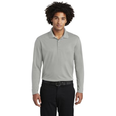 PosiCharge ® RacerMesh ® Long Sleeve Polo - ST640LS Thumbnail