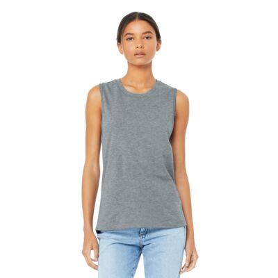 Women's Jersey Muscle Tank Thumbnail