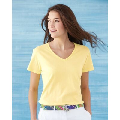 Heavy Cotton™ Women’s V-Neck T-Shirt Thumbnail