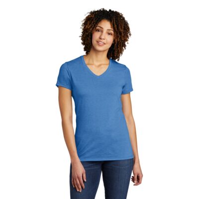 Women's Tri Blend V Neck Tee Thumbnail