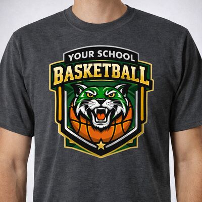 Classic Poly/Cotton Blend Tee - Full Color Printing Thumbnail