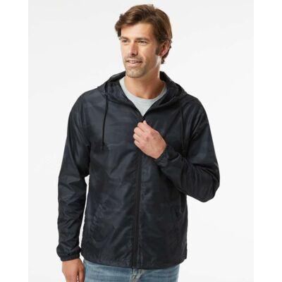 Men's Lightweight Windbreaker Full-Zip Jacket - Full Color Printing Thumbnail