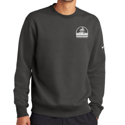 City Of Racine - Club Fleece Sleeve Swoosh Crew Thumbnail