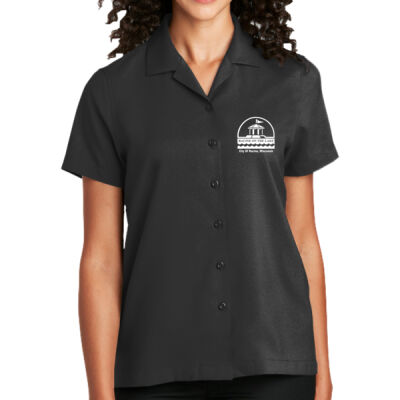 City Of Racine Embroidered - Ladies Short Sleeve Performance Staff Shirt Thumbnail