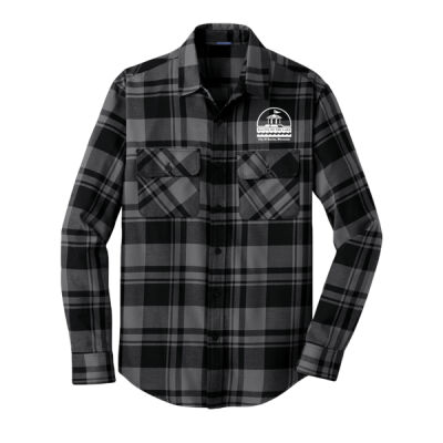 City Of Racine Embroidered - Plaid Flannel Shirt Thumbnail