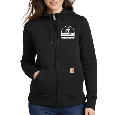 City Of Racine Embroidered - Women's Clarksburg Full Zip Hoodie Thumbnail