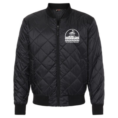 City Of Racine Embroidered - HeatLast™ Quilted Packable Bomber Thumbnail
