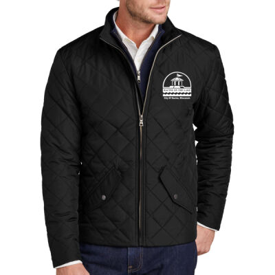 City Of Racine Embroidered - Quilted Jacket Thumbnail