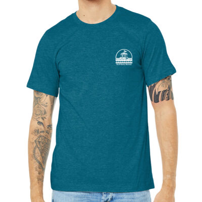 City Of Racine - Unisex Heather CVC Short Sleeve Tee Thumbnail