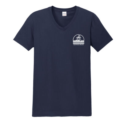 City Of Racine - Softstyle ® V Neck T Shirt Thumbnail